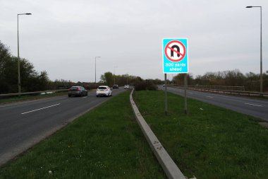 İsrail şehrinde yol tabelası