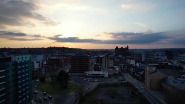 İngiltere 'de Gündoğumu Sahnesinin Zaman Hızlandırılmış Görüntüsü