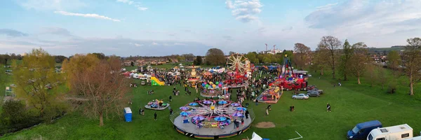 stock image Aerial View of Eid Festival