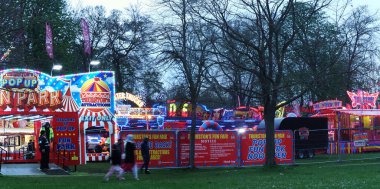 Beautiful View of Wardown Public Park of Luton England Great Britain