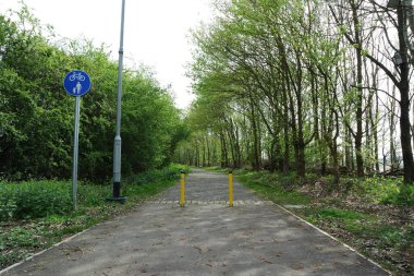 Stewartby 'nin Güzel Manzarası İngiltere Kırsal Bölgesi