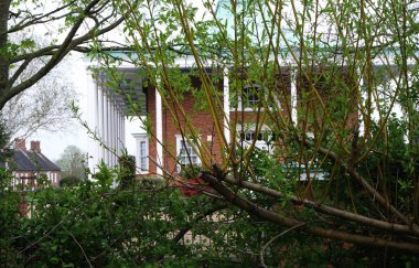 Stewartby 'nin Güzel Manzarası İngiltere Kırsal Bölgesi