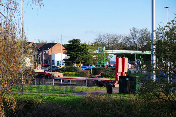 Лутон, Англия, Великобритания - 17 апреля 2023 года: вид на Лутон