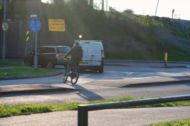 Luton, İngiltere, Birleşik Krallık - 17 Nisan 2023: Luton City view