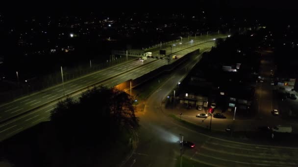 Luton Engeland Verenigd Koninkrijk April 2023 Video Van British Motorways — Stockvideo