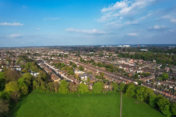 Luton City Engeland Verenigd Koninkrijk April 2023 Luchtfoto Van Luton — Stockfoto