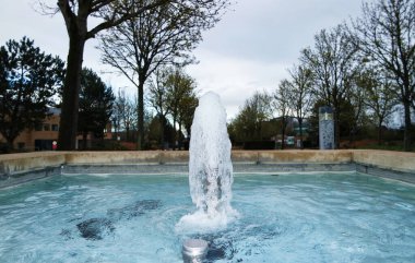 Luton, İngiltere, Birleşik Krallık - 12 Nisan 2023: Green Industrial Estate Luton