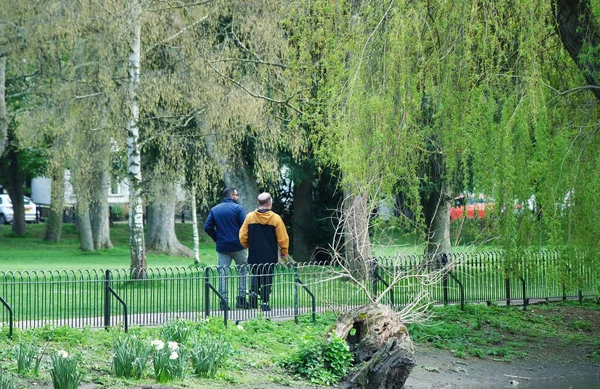Luton Bedfordshire England April 2023 People Public Park — Stock Photo, Image