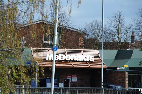 stock image England, United Kingdom - June 18, 2023: McDonald's building 