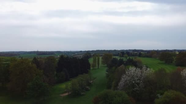 Luton England Velká Británie Května 2023 Panoramatická Krajina Stockwood Parku — Stock video