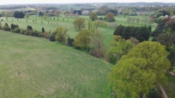 イギリス イギリス ルトン 2023年5月4日 ストックウッド公園のパノラマ風景 — ストック動画