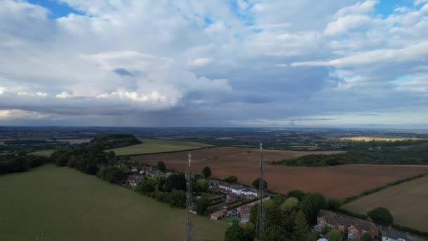 Streatley Village England United Kingdom May 2023 Panoramic Landscape English — Stock Video