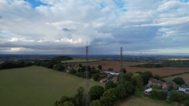 Streatley Village Anglia Zjednoczone Królestwo Maja 2023 Panoramiczny Krajobraz Angielskiej — Wideo stockowe