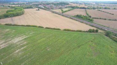 İngiltere, Birleşik Krallık - 20 Eylül 2022: İngiliz Kırsal Arazisi