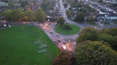 Luton, İngiltere, Birleşik Krallık - 25 Kasım 2022: Şehir Trafiğinin Süresi Doldu