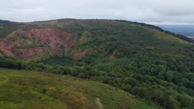 Crowcombe Taunton Village, İngiltere - 14 Mart 2023: İngiltere Kırsal Arazi