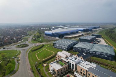 Bedford, Ingiltere - 18 Ekim 2022: Modern Home Society Bedford