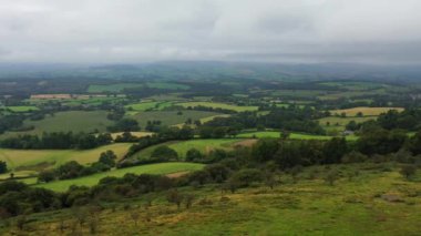 Crowcombe Taunton Village, İngiltere - 14 Mart 2023: İngiltere Kırsal Arazi