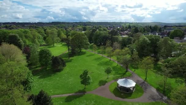 Luton Inglaterra Reino Unido Mayo 2023 Imágenes Wardown Public Park — Vídeo de stock