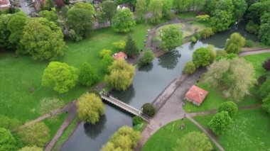 Luton, İngiltere, Birleşik Krallık - 10 Mayıs 2023: Wardown Halk Parkı