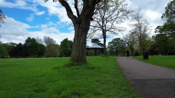 Luton England Storbritannien Maj 2023 Bilder Från Wardown Public Park — Stockvideo