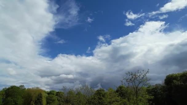 Dramatische Wolken Zeitraffer — Stockvideo