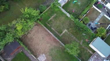 Luton, İngiltere, Birleşik Krallık - 12 Mart 2023: Slow Mo Sunset over City