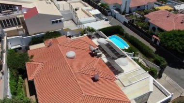 Southampton, İngiltere, Birleşik Krallık - 21 Şubat 2023: Southampton City 'nin hava görüntüsü, video