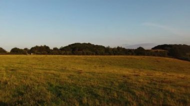 Streatley Vadisi, İngiltere, Birleşik Krallık - 23 Ağustos 2021: İngiltere Kırsal Arazi
