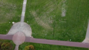 İngiltere, Birleşik Krallık - 11 Ekim 2022: Milton Keynes 'de Günbatımı Görünümü