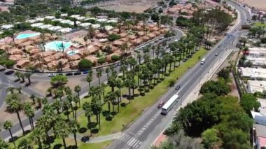 Southampton, İngiltere, Birleşik Krallık - 21 Şubat 2023: Southampton City 'nin hava görüntüsü, video