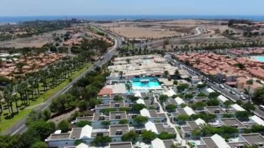 Southampton, İngiltere, Birleşik Krallık - 21 Şubat 2023: Southampton City 'nin hava görüntüsü, video