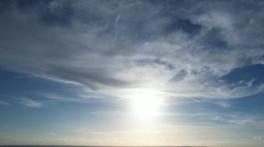 Şehrin Üzerinde Günbatımı Sahnesi 