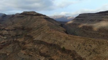 İngiltere Dağları 'nın havadan görünüşü, video