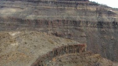 İngiltere Dağları 'nın havadan görünüşü, video