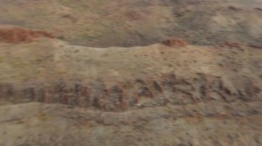 İngiltere Dağları 'nın havadan görünüşü, video