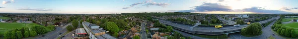 Luton England Velká Británie Května 2023 Panoramatické Britské Dálnice Během — Stock fotografie