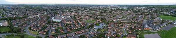 Luton Anglia Egyesült Királyság Május 2023 Panoramic British Autways Sunset — Stock Fotó