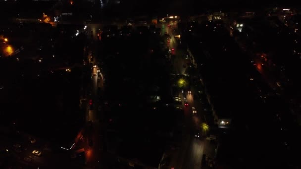 Schöne Aufnahmen Von Live Feuerwerk Der Nacht — Stockvideo