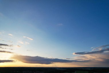 Orange Clouds During Sunset 