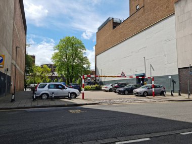 Luton, İngiltere, Birleşik Krallık - 5 Mayıs 2023: Central City Luton manzarası