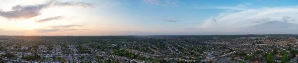 Schöner Sonnenaufgang Blick Über Die Stadt — Stockfoto
