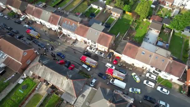 Luton Angleterre Mai 2023 Caméra Drone Angle Haut Images Des — Video