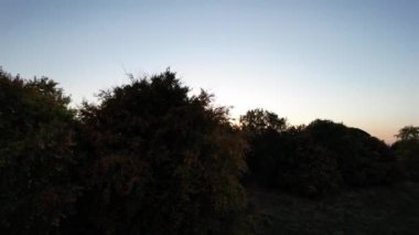 İngiltere 'nin en güzel İngiliz kırsalının en iyi hava manzarası.