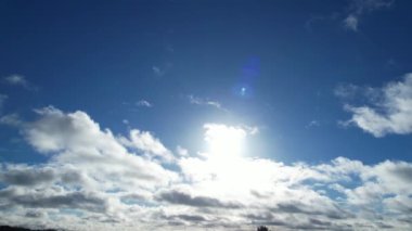 Şehrin En Güzel Gökyüzü ve Hareketli Bulutları