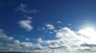 Şehrin En Güzel Gökyüzü ve Hareketli Bulutları