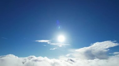 Şehrin En Güzel Gökyüzü ve Hareketli Bulutları