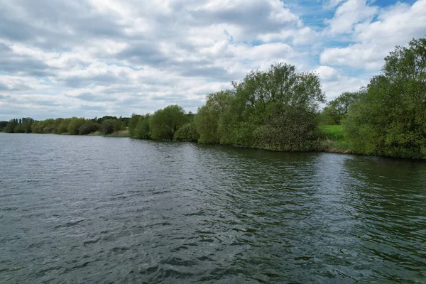 Milton Keynes Ngiltere Birleşik Krallık Mayıs 2023 Caldecotte Gölü Nün — Stok fotoğraf
