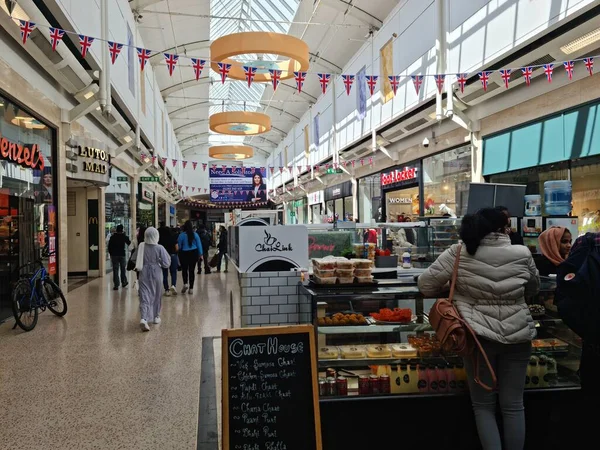 stock image Luton, England, United Kingdom - May 5, 2023: shopping mal in Central City Luton