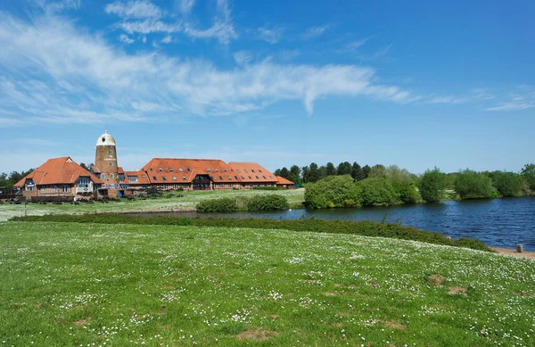 Milton Keynes Anglia Zjednoczone Królestwo Maja 2023 Caldecotte Lake Park — Zdjęcie stockowe